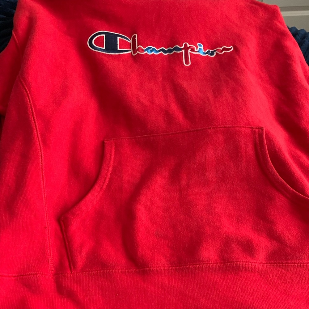 Champions hoodie unisex large